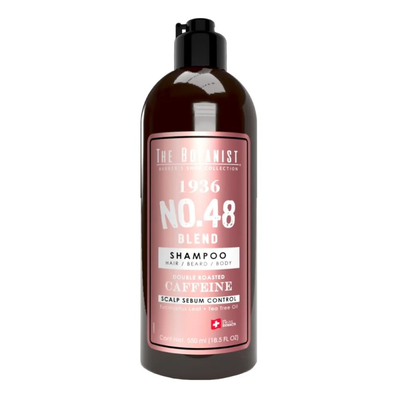 THE BOTANIST Shampoo Barber Collection Caffeine 550ml
