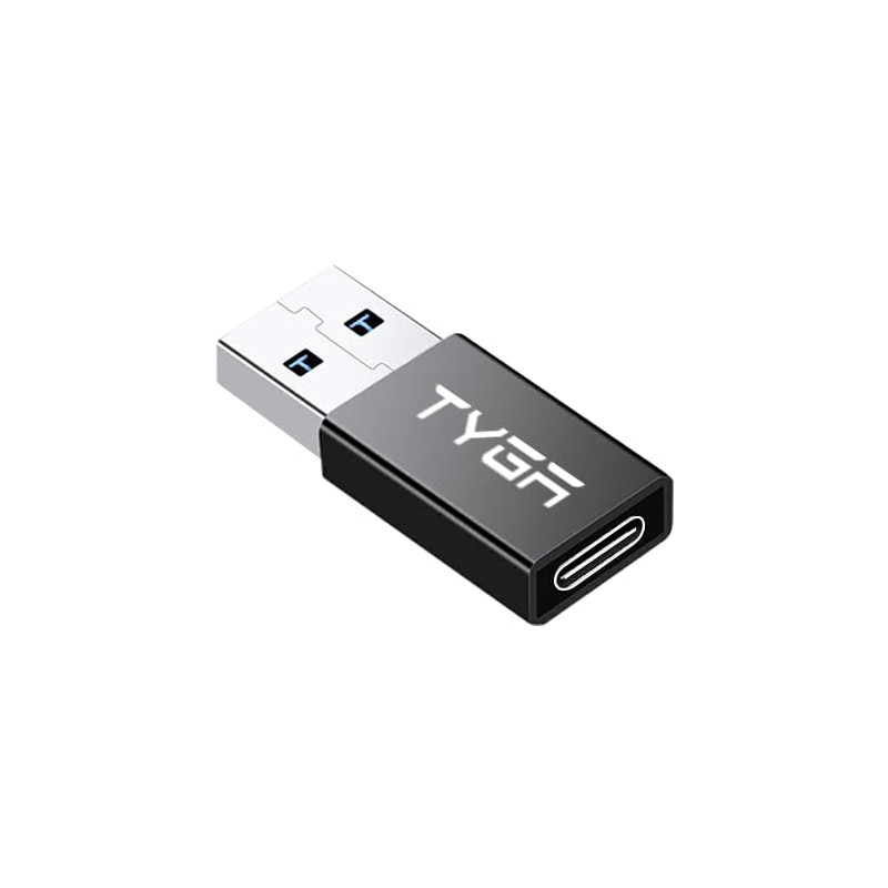 TYGA USB C Female to USB A Male Adapter -