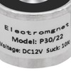Uxney DC 12V 100N 22LB/10kg Sucker Electromagnet Magnet Lifting Cylinder