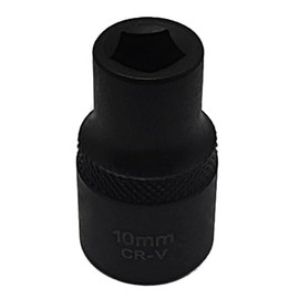 JEUCLEL 10mm 1/2" 5 sided pentagon sockets for Nissian Balance shaft fixings Socket Wrench Tool, Cylinder Head Bolt Screw Removal Brake Caliper Socket brakeand fuel pu mp fixings