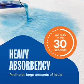 Chucks Pads Disposable [100-Pack] Adult Incontinence Underpads 23"x36" Large Super Absorbent Protective Bed Pads, Leak-Proof Pads – Pee Pads for Kids, Adults and Pets – Dog & Puppy Training Pads