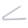 sourcing map Folding Ruler 100cm 4 Fold Metric Measuring Tool