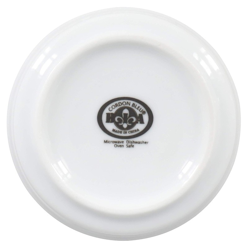 BIA Cordon Bleu Kitchen Accessories Porcelain Salt Boxes, 4", White