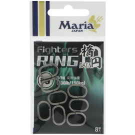 Maria Split Ring Fighters Ring Oval #9 VFRD9