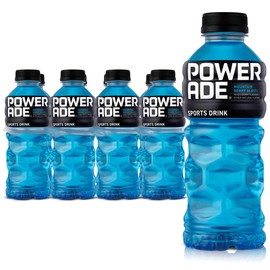 POWERADE, Electrolyte Enhanced Sports Drinks w/ vitamins, Mountain Berry Blast, 20 fl oz, 8 Pack