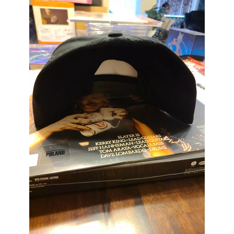 Otto Snapback Hat Solid Black