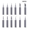Pack of 12 900 m Soldering Tips, Replacement Soldering Tips