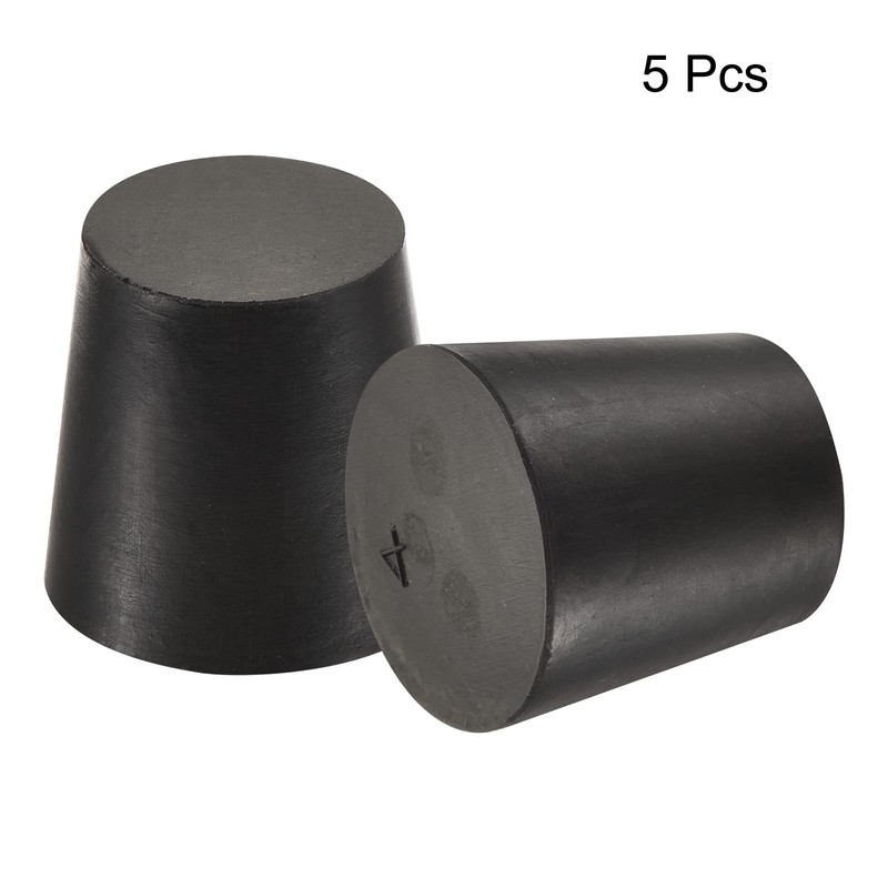 sourcing map Rubber Tapered Plug 20mm to 26mm Solid Test