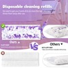 Disposable Mopping Replacement Pads for Swiffer PowerMop,Compatible with Swiffer Power