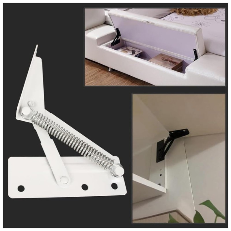 MINMHDONGX-(2pc) 80 Degree Foldable Lift Bracket Widely Used for Sofa