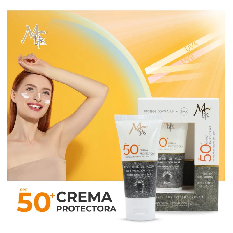 Crema Protectora Piel Muy Sensible Spf Rostro Life