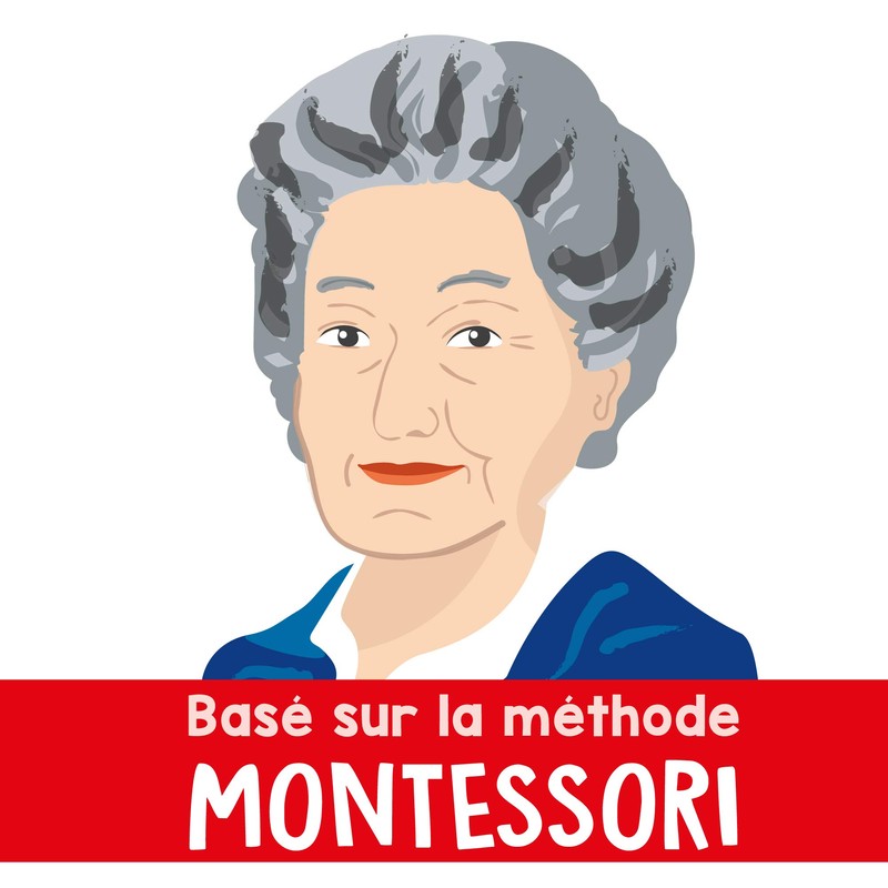 Lisciani L'AlphABET Educational Game - Montessori-L'Alphabet Touch - FR72446, Multicoloured