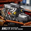 Mould King 10131 W16 Engine Motor Double V8 Cylinder Building