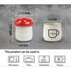 dgudgu Mushroom Microwave Cleaner Steam Ceramic Oven Cleaner Microwave Steam