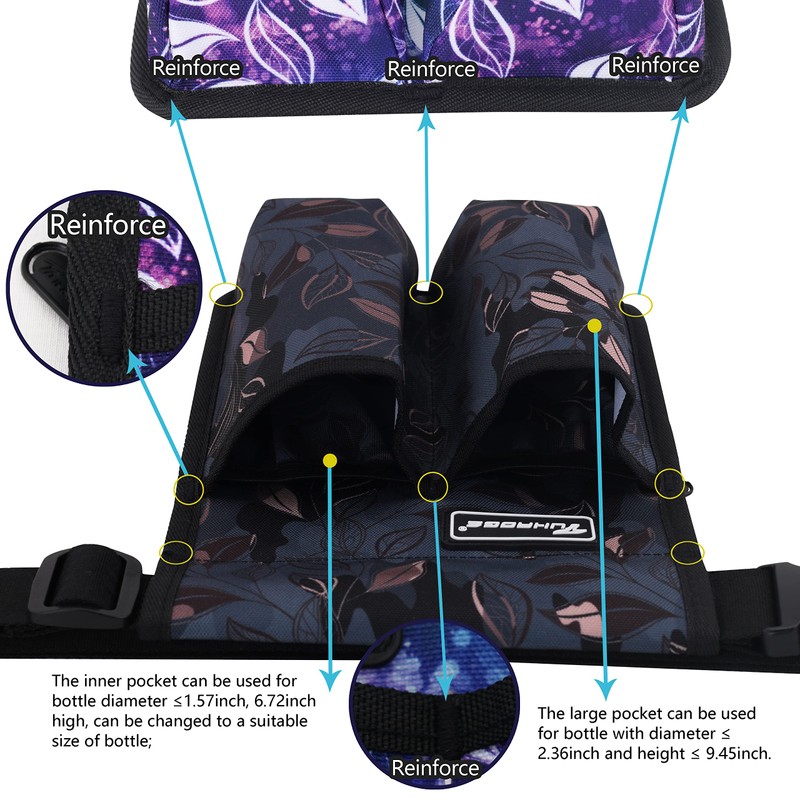 Massage Bottle Bag Massage Oil Holster Lotion Holster Massage Therapist