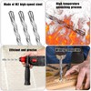50 Pcs Drywall Drill Bits 1/8 Inch Drywall Router Bit