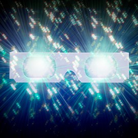 GloFX Paper Cardboard Diffraction Glasses - Star Effect (10 Pack)