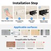 MAYZOLOP Hair Dryer Holder, Hair Tool Organizer, Blow Dryer Hanger