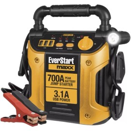 EverStart Maxx 700 Amp Jump Starter with Triple USB Charging Ports and Pivoting