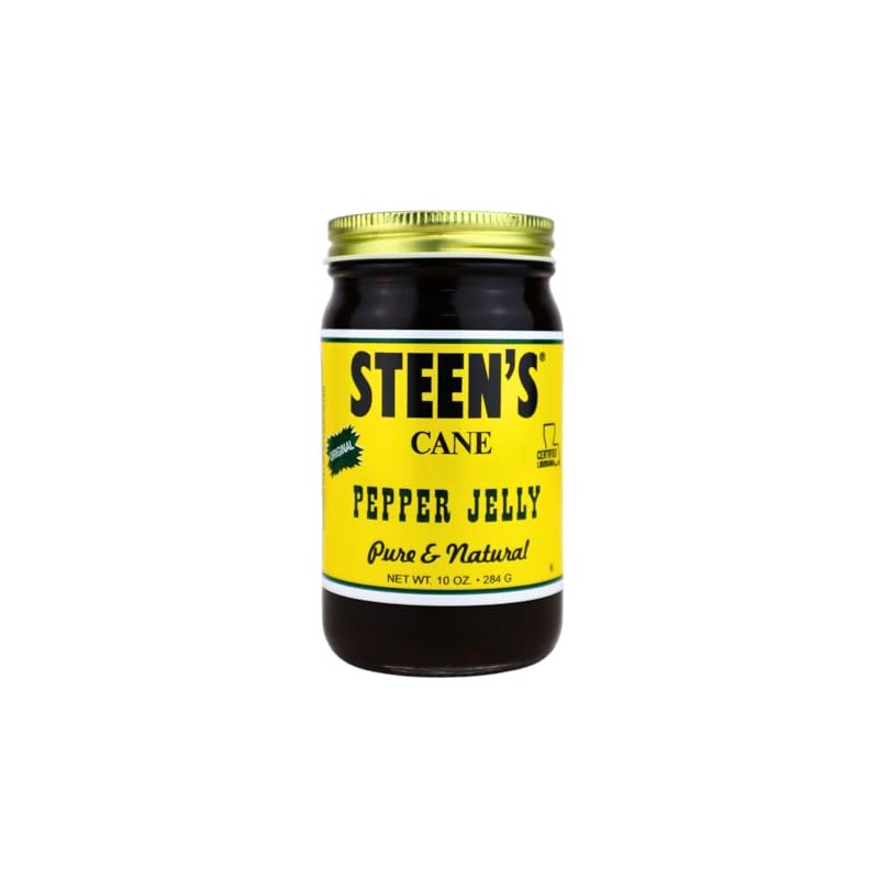 Steen's Cane Pepper Jelly 10oz - Sweet & Spicy Delight