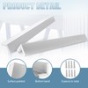 8 Pcs Aluminum Siding Corners 8 Inch Outside White Siding