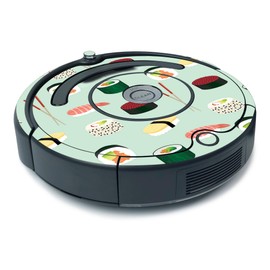 MightySkins Skin for iRobot Roomba 675 Minimal Coverage - Sushi | Protective, Durable, and Unique Vinyl Decal wrap Cover | Easy to Apply, Remove, and Change Styles | Made in The USA