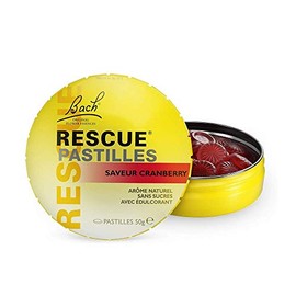 Bach Rescue Lozenges Cranberry Flavour 50g by RESCUE