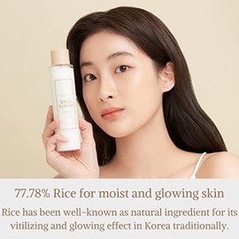 I'm from Rice Toner, Mini Size, Travel Essentials, Hydrating for Dry, Dull, Combination Skin, Vegan, Fragrance Free, Glass Skin, Korean Face Care 1.01