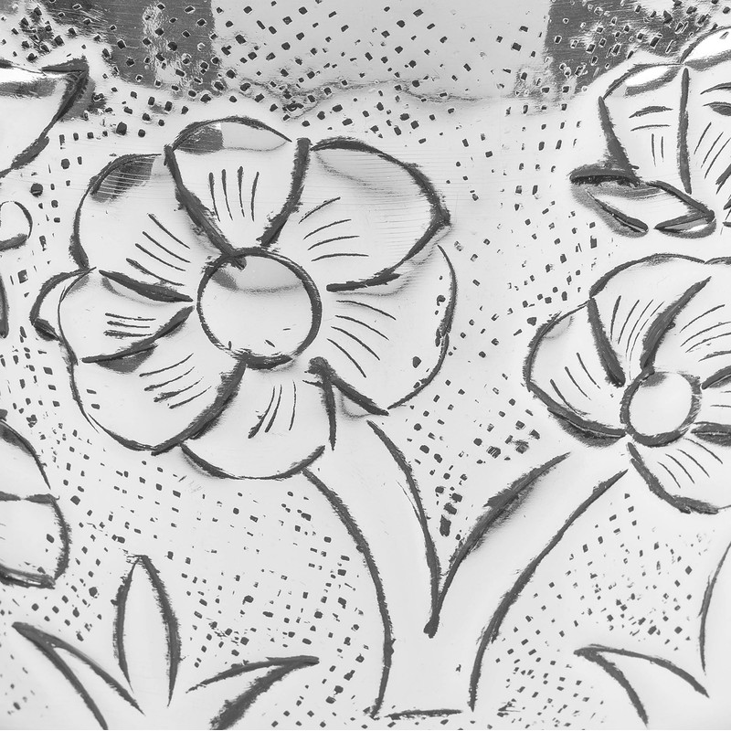 Old Dutch International Butterfly Embossed tea kettle stovetop, 2 quart