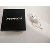 NOUMANDA Crystal White Swan Magnetic Eyeglass Pin Brooch Glasses Spec