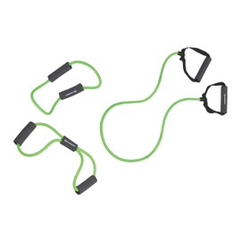 Schildkröt 3-Piece Expander Set, Green Anthracite with Resistance Levels for Fitness Training