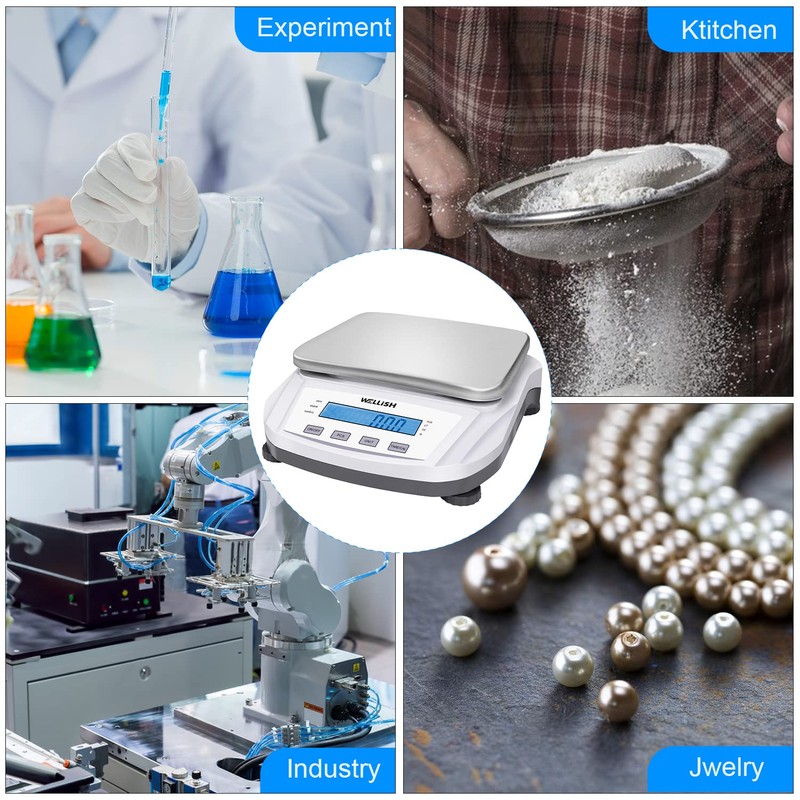 Lab Scale 5000g/0.01g High Precision Digital Scale Analytical Balance Electronic