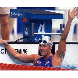 JENNY THOMPSON USA OLYMPIC SWIMMING 8X10 SPORTS ACTION PHOTO (S)