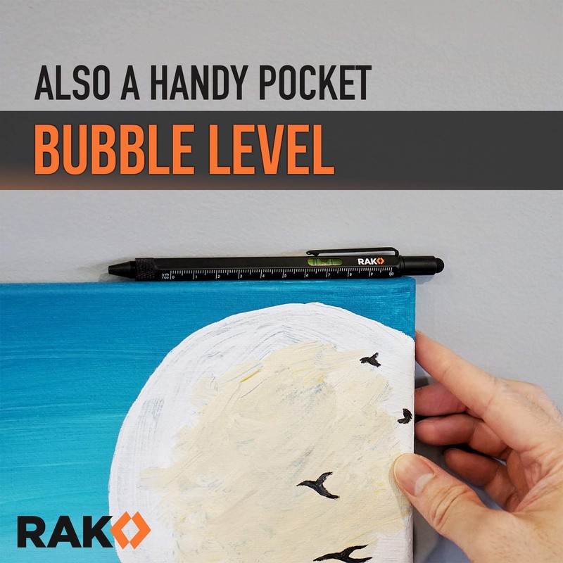 RAK Multitool Pen - Multi-Tool Pens, LED Light, Flathead, Phillips