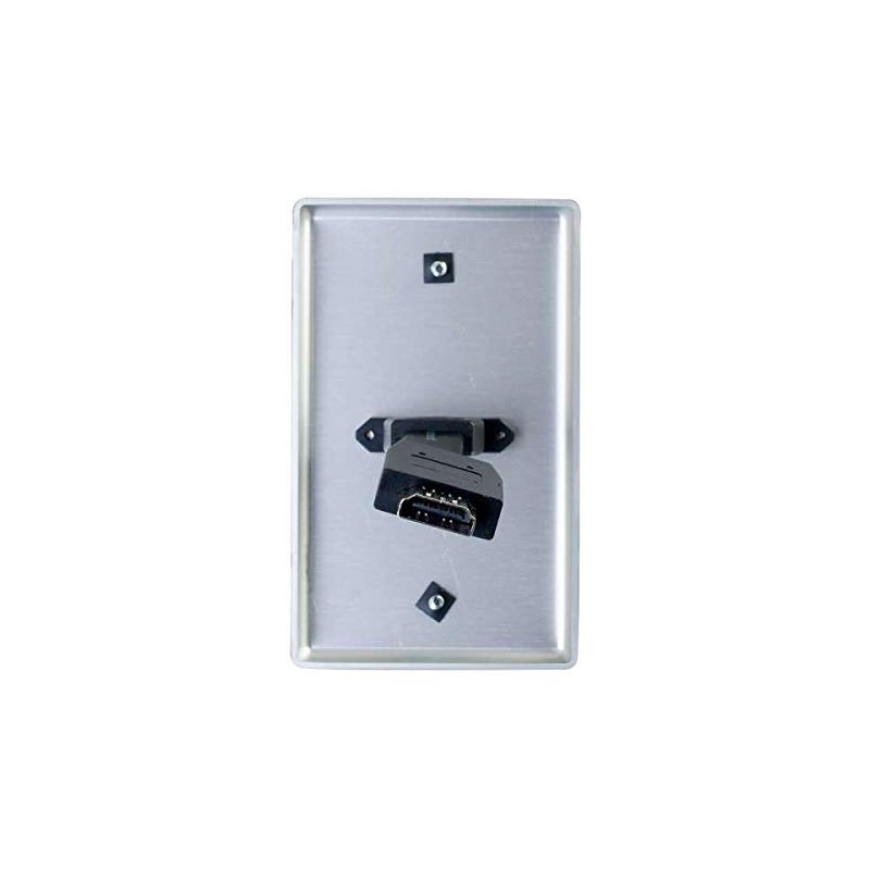 Legrand - C2G Single Gang Wall Plate, HDMI Wallplate with