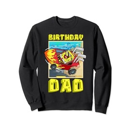 Mademark x SpongeBob SquarePants - SpongeBob Birthday Dad Driving Super Car Father Birthday Fun Sweatshirt