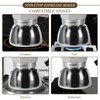 LAOION Stovetop Espresso Maker, 6Cup Moka Pot, Espresso Machine Compatible