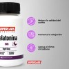 Melatonina 5 mg 100 Cápsulas Suplemento Sin Sabor Para Dormir