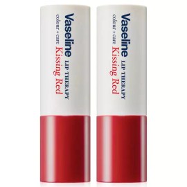 Unknown 바세 컬러 립밤 4.2g 2개 발색 틴트 틴티드 립글로스 Vase Color Lip Balm 4.2g 2 pcs Pigmented Tint Tinted Lip Gloss