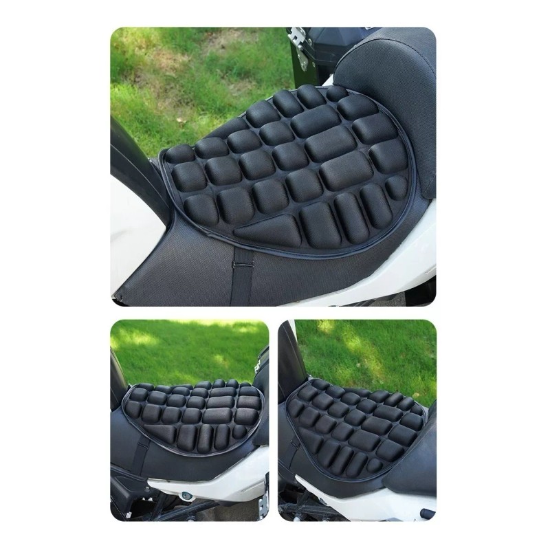 BOT Cojín De Asiento De Aire Para Motocicleta, Alivio De