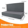 BIETYONE Rv Dinette Cushion Covers,Printing Stretchable Camper Cushion Cover,RV Cushion
