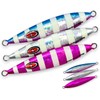 Great Ocean Slow Jig Set (3 Pack (Blue & Pink,