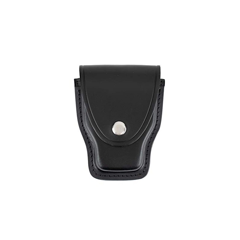 Ryno Gear Genuine Leather Handcuff Holder (Plain w/.Silver Snap)