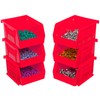 Akro-Mils 30210 AkroBins Plastic Hanging Stackable Storage Organizer Bin, 5-Inch