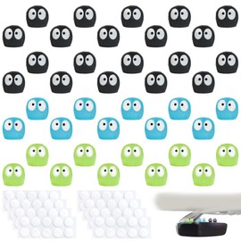 Cartoon Soot Genie Parts Car Interior Dashboard Decorations Cute Car Rearview Mirror Accessories (40 Pieces)