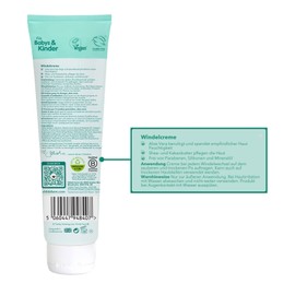 Childs Farm Babywindelcreme 100 ml | Aloe Vera | Geeignet für Neugeborene mit trockene, empfindliche und auch zu Neurodermitis neigende Haut