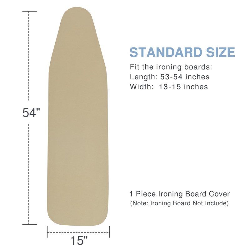 VividPaw Ironing Board Cover and Pad, Standard Size 15x54, Thick