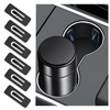 6PCS Car Cup Holder Insert with Strong Adhesive,Holds Drinks Securely