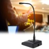 Desktop Gooseneck Microphone, Wired Conference Microphone Paging Microphone Talkback Microphone