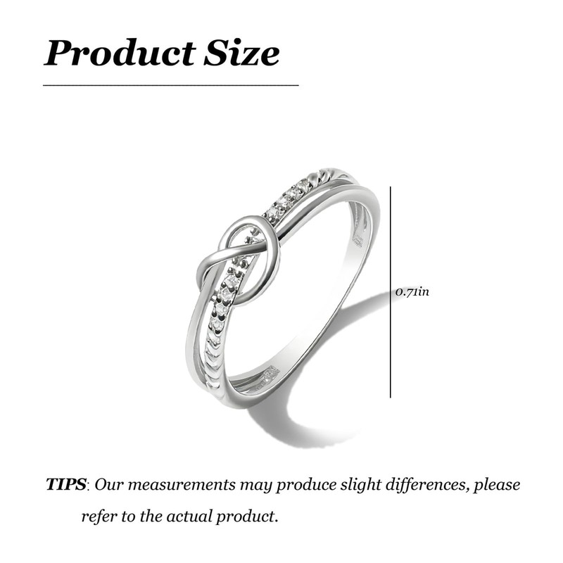 Harry and Henry To My Granddaughter Knot Ring from Grandma